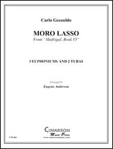 MORO LASSO FROM MADRIGAL BK #6 TUBA ENSEMBLE P.O.D. cover